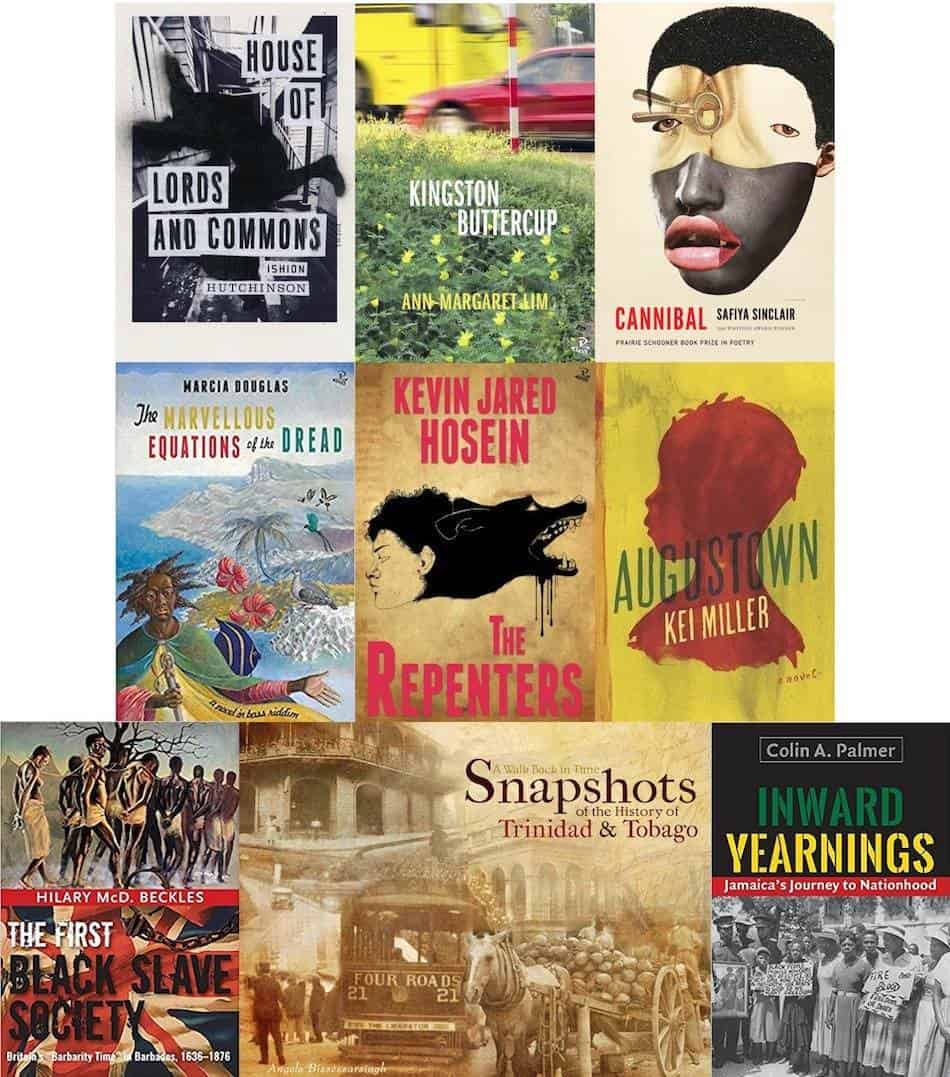 Books longlisted for the 2017 OCM Bocas Prize