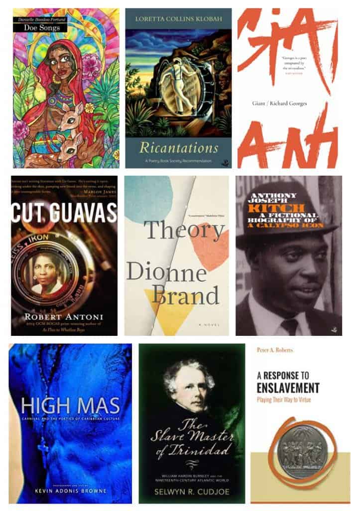 2019 OCM Bocas Prize longlisted book covers