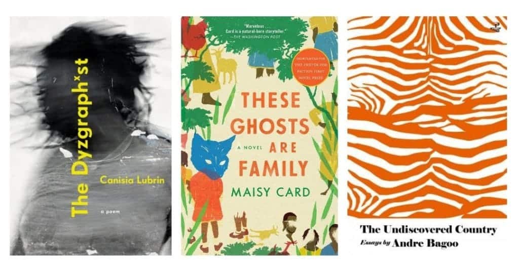 2021 OCM Bocas Prize shortlist book covers