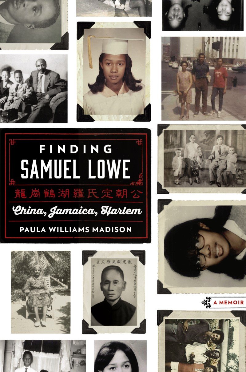 Book cover for the documentary Finding Samuel Lowe by Paula Williams Madison, featuring a collage of black-and-white family photographs.